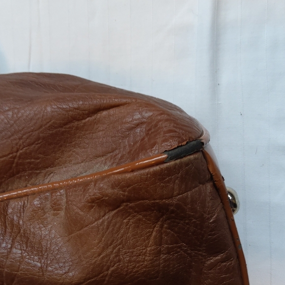 Aldo Faux Leather Oversized Brown Hobo Bag - Picture 6 of 13